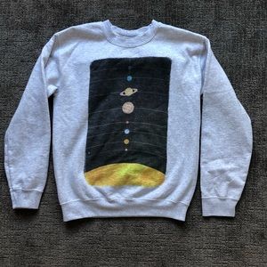Unisex Solar System Sweatshirt